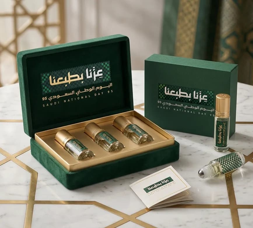 عطور بتصاميم اليوم الوطني #096